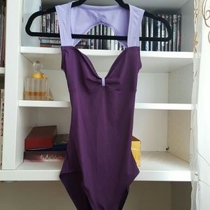 Natalie Dancewear Other - Adult Two-tone Crisscross Back Tank Leotard Natalie Dancewear Other - Adult Two-tone Crisscross Back Tank Leotard